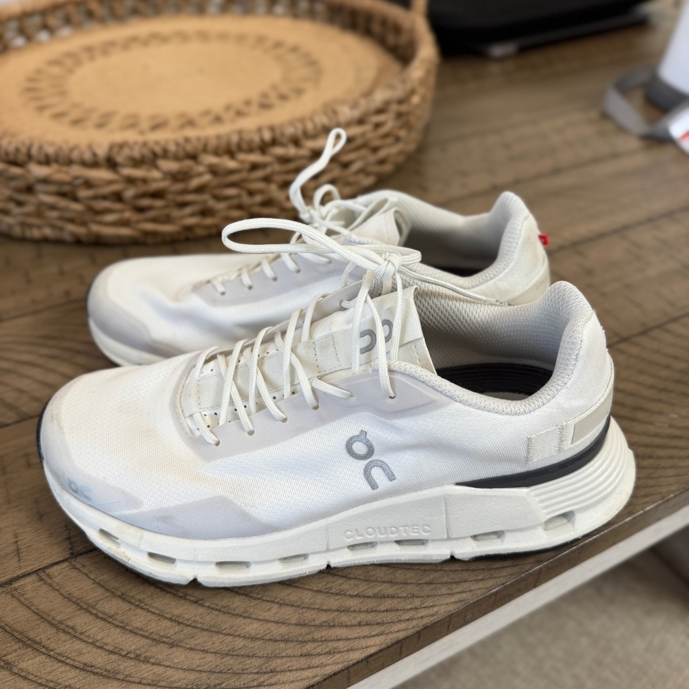 On Running White Athletic Shoes